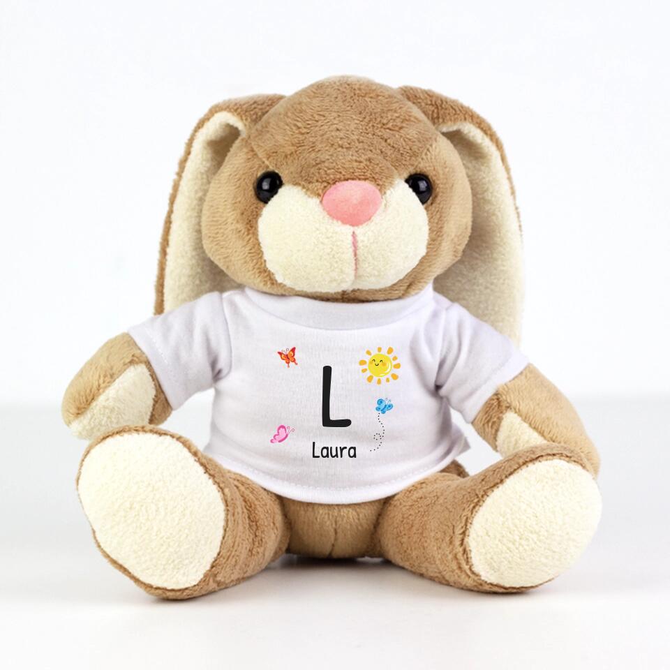 Plüss nyuszi választható mintás pólóban - Bogreguru