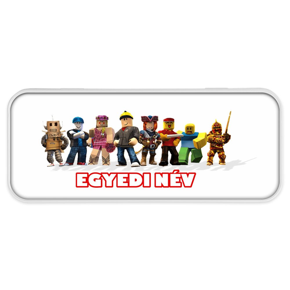Roblox mintás fém tolltartó egyedi neves 1 - Bogreguru