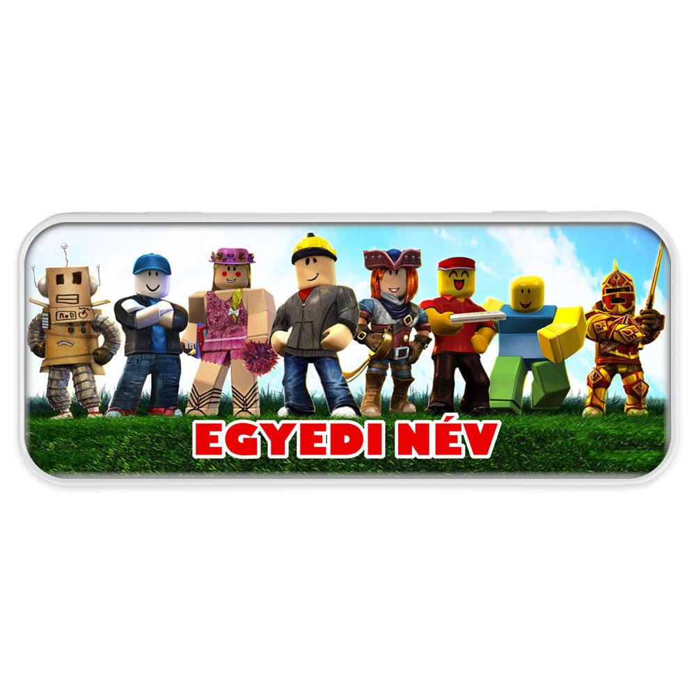 Roblox mintás fém tolltartó egyedi neves 2 - Bogreguru