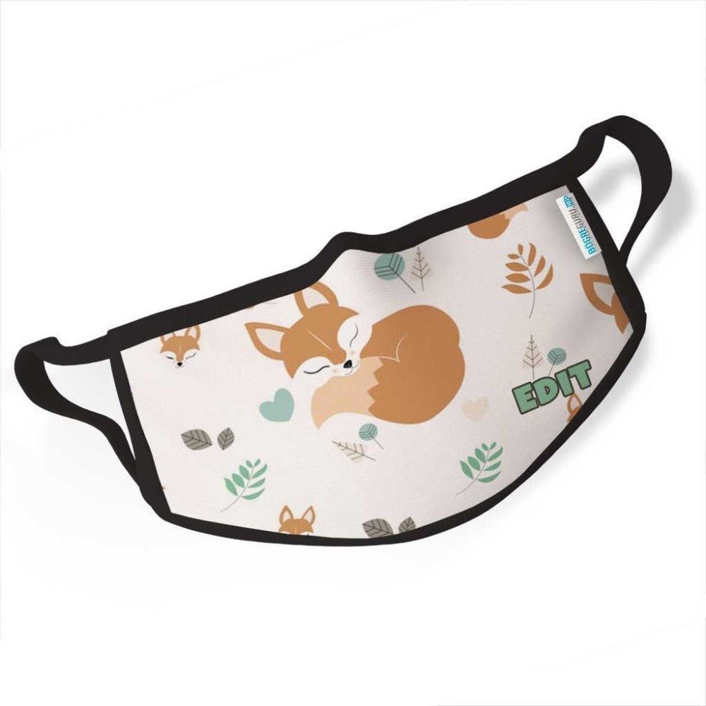 Róka maszk egyedi neves - Bogreguru