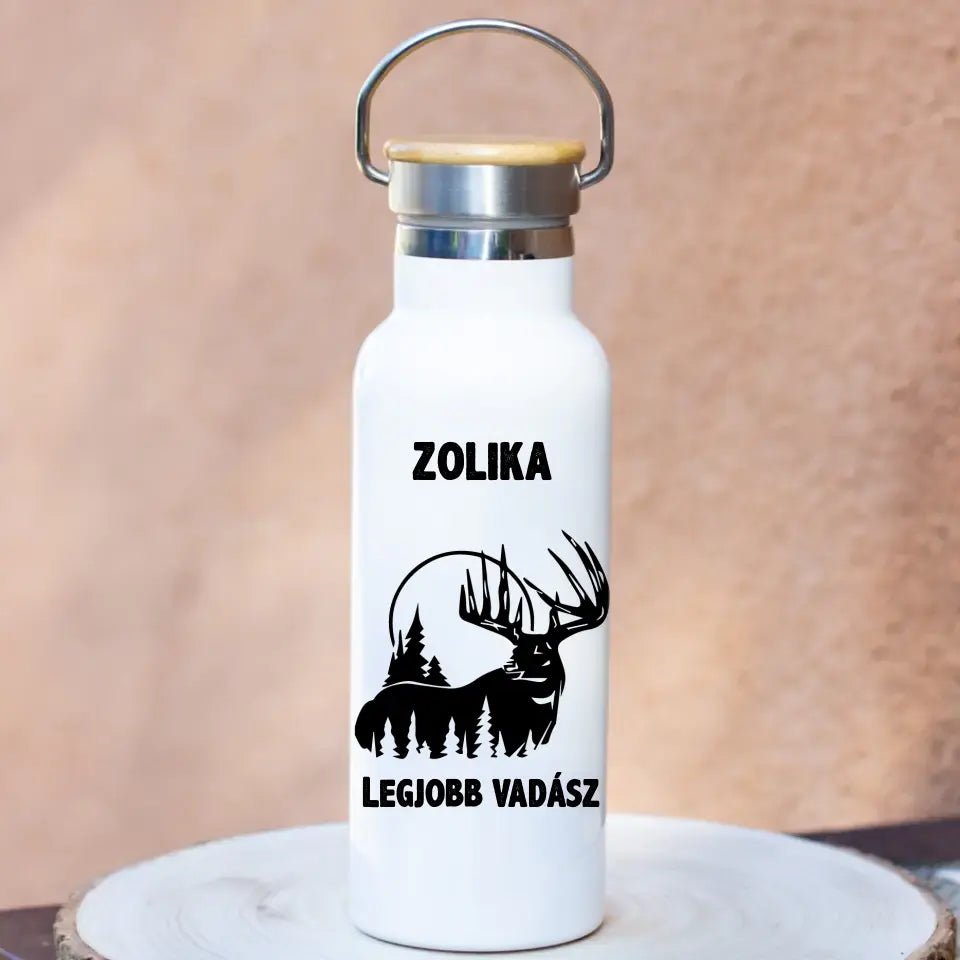 Szarvas mintás kulacs férfiaknak - Bogreguru