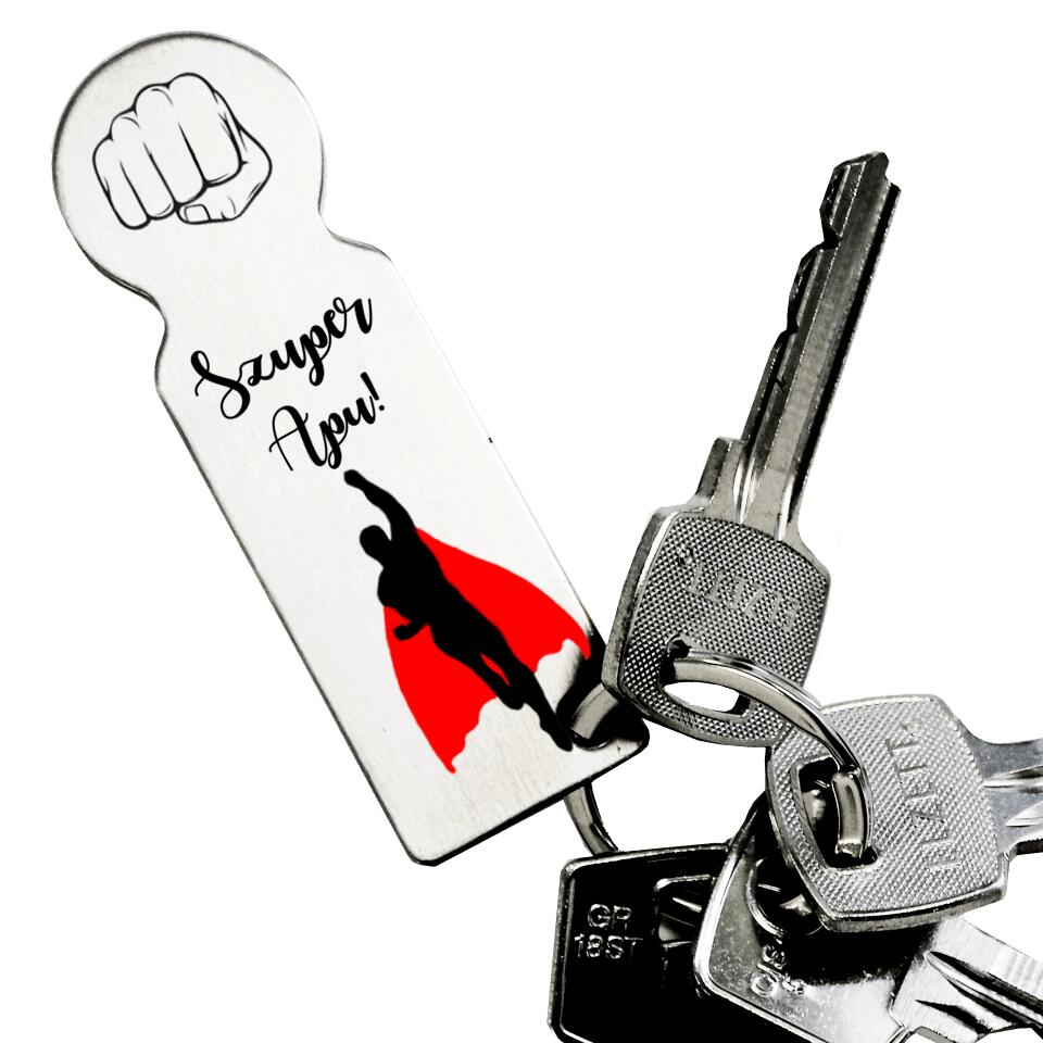 Szuper Apu bevásárlókocsi érme kulcstartó - Bogreguru