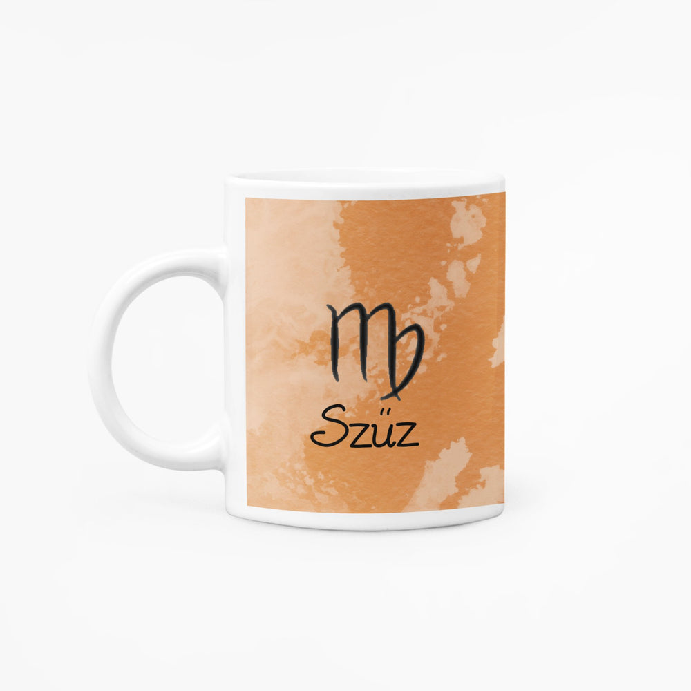 Szűz horoszkóp egyedi neves bögre - Bogreguru