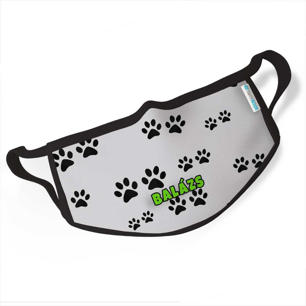 Tappancsos maszk egyedi neves - Bogreguru