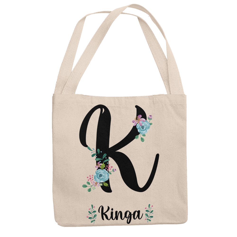 Vászontáska díszes betűvel - Bogreguru