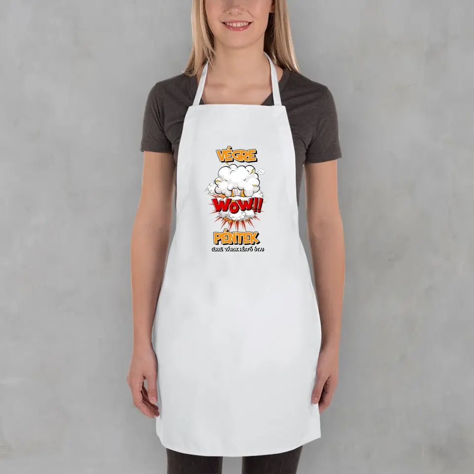 Végre péntek kötény - Bogreguru