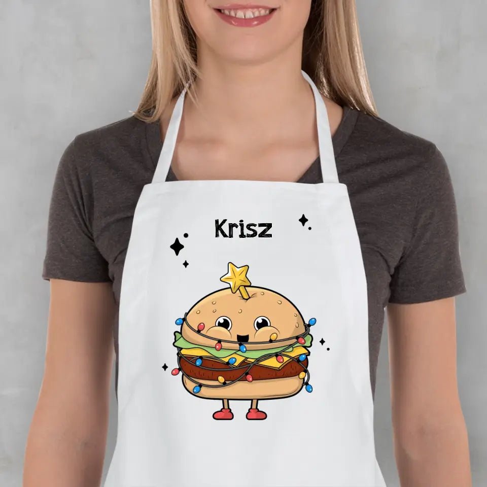 Vicces állatos karácsonyi kötény - Bogreguru