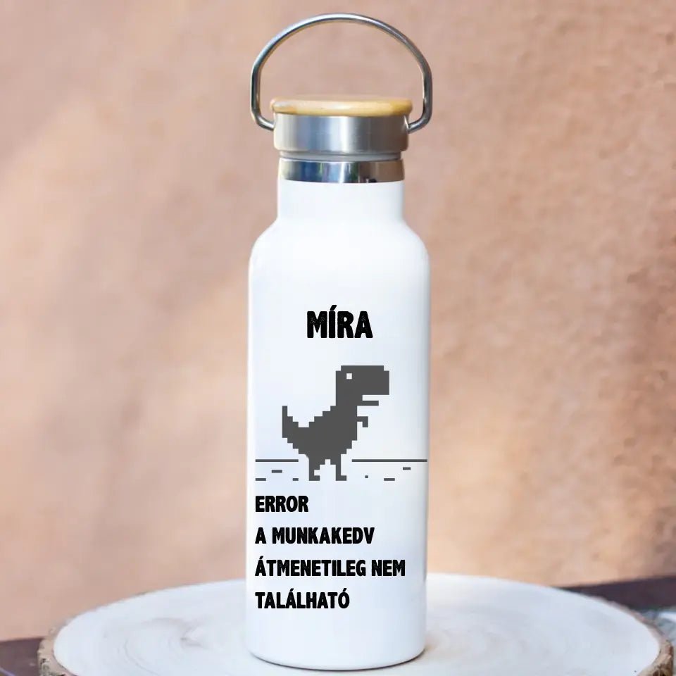 Vicces egyedi feliratos kulacs - Bogreguru