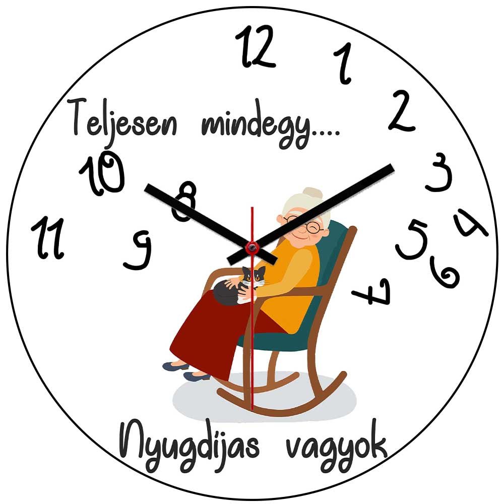 Vicces falióra nyugdíjasoknak - Bogreguru