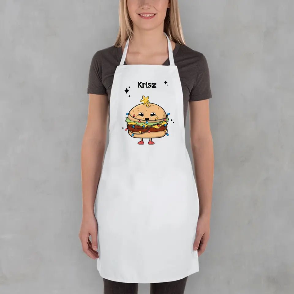 Vicces kajás karácsonyi kötény - Bogreguru