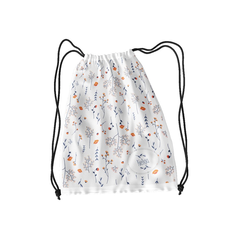 Virág mintás tornazsák - Bogreguru