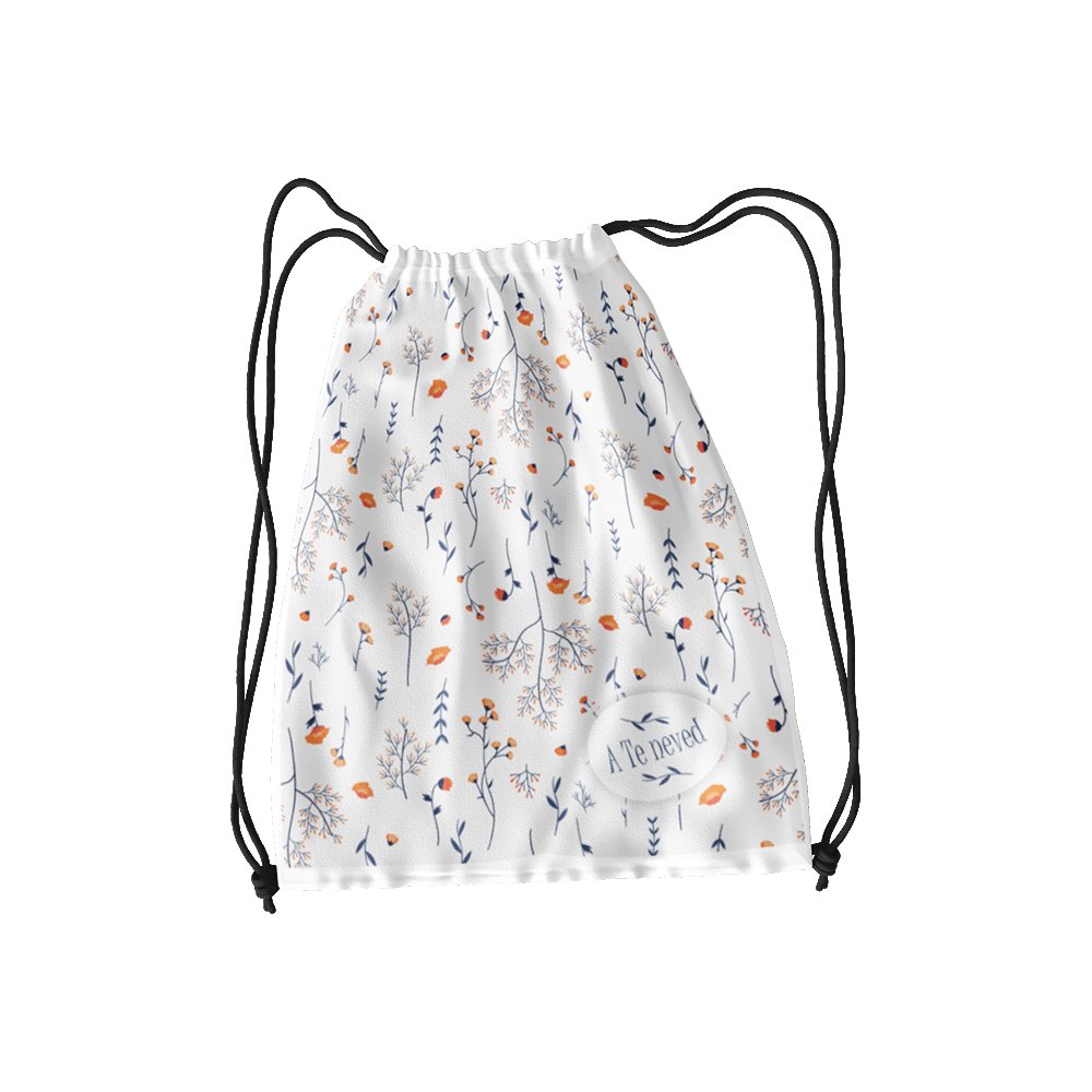 Virág mintás tornazsák - Bogreguru