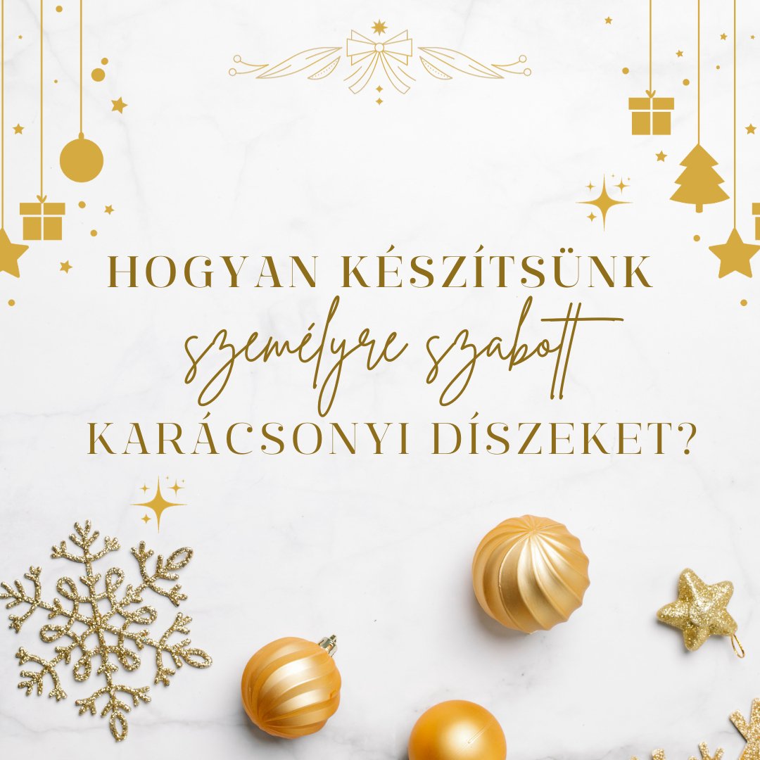 Hogyan készítsünk személyre szabott karácsonyi díszeket? - Bogreguru
