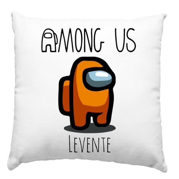 Among us egyedi neves párna