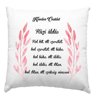 Házi áldás párna