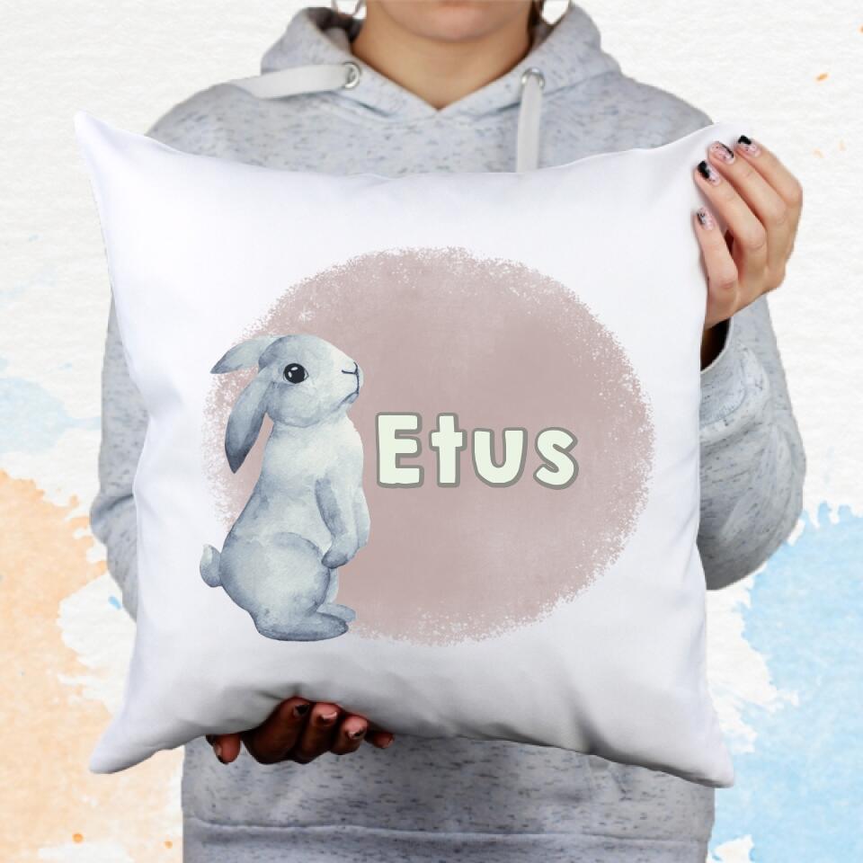 Húsvéti Nyuszis Neves Párna