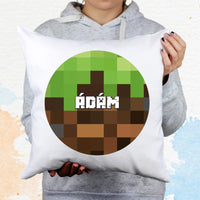 Minecraft egyedi neves párna