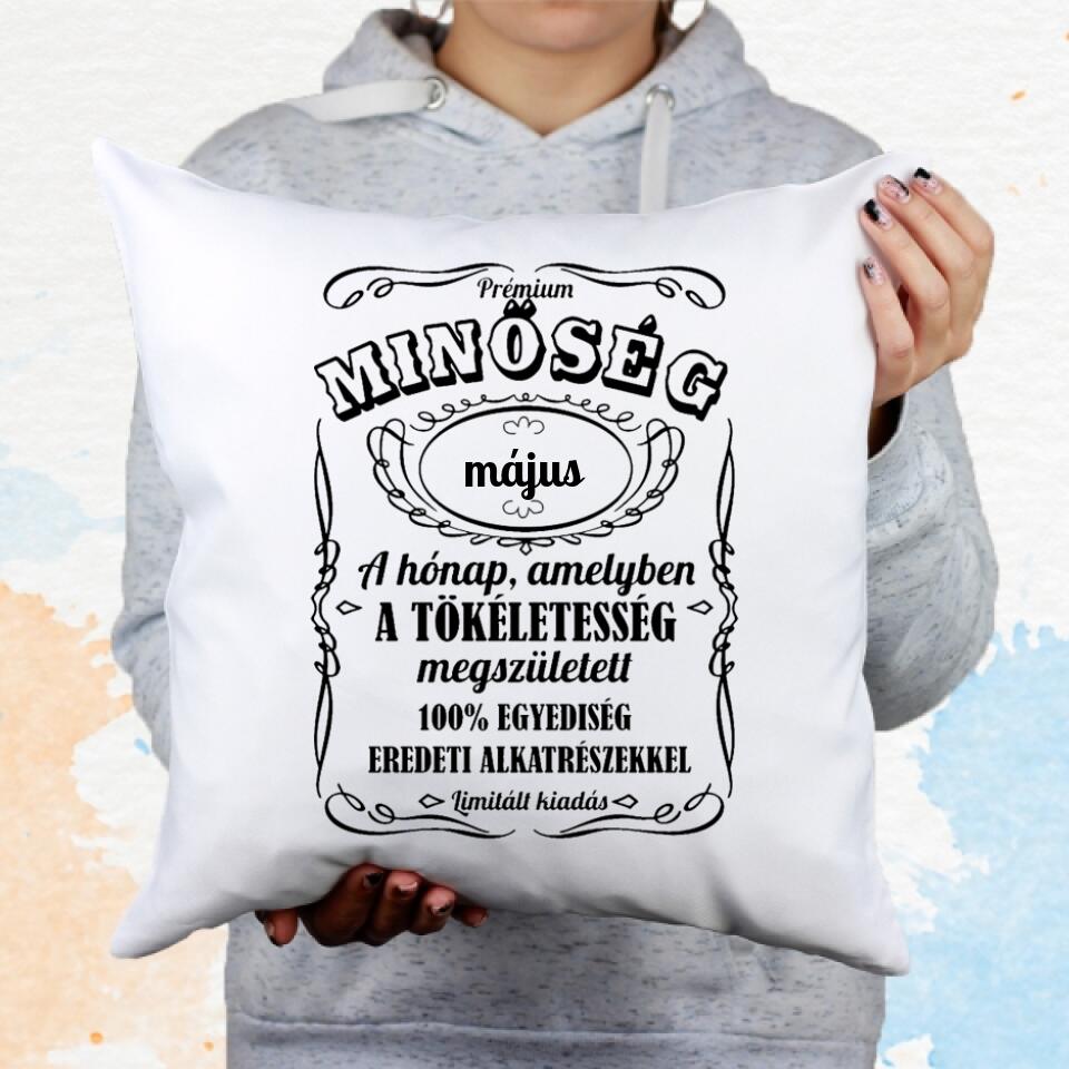 Prémium minőség párna választható hónappal