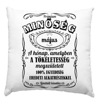 Prémium minőség párna választható hónappal