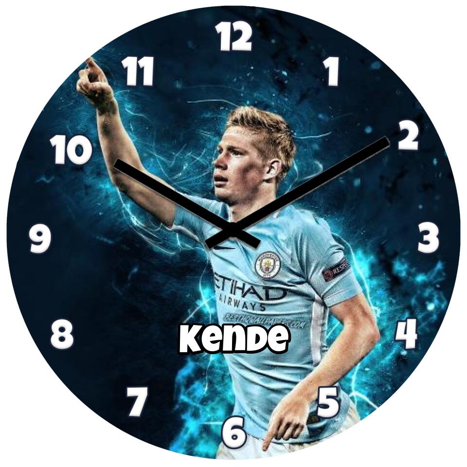 De Bruyne óra egyedi névvel