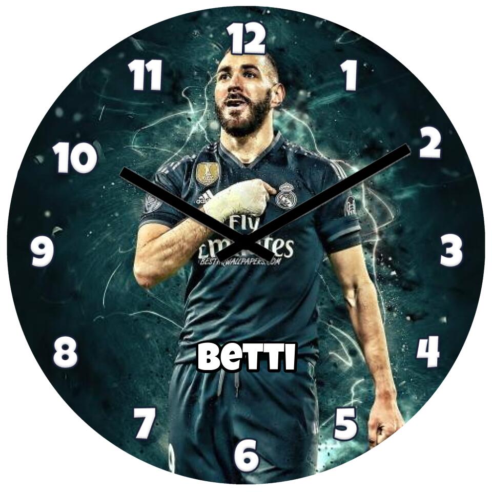 Benzema óra egyedi névvel