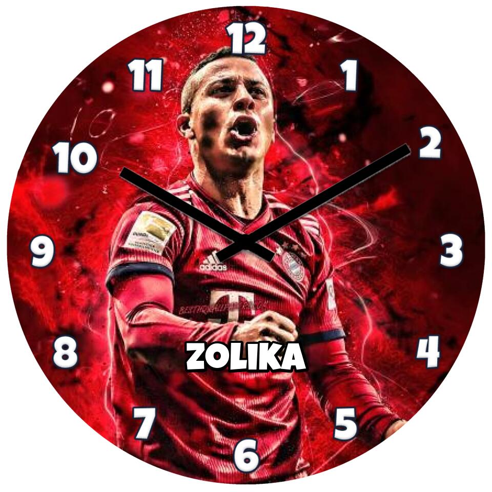 Alcantara Thiago óra egyedi névvel