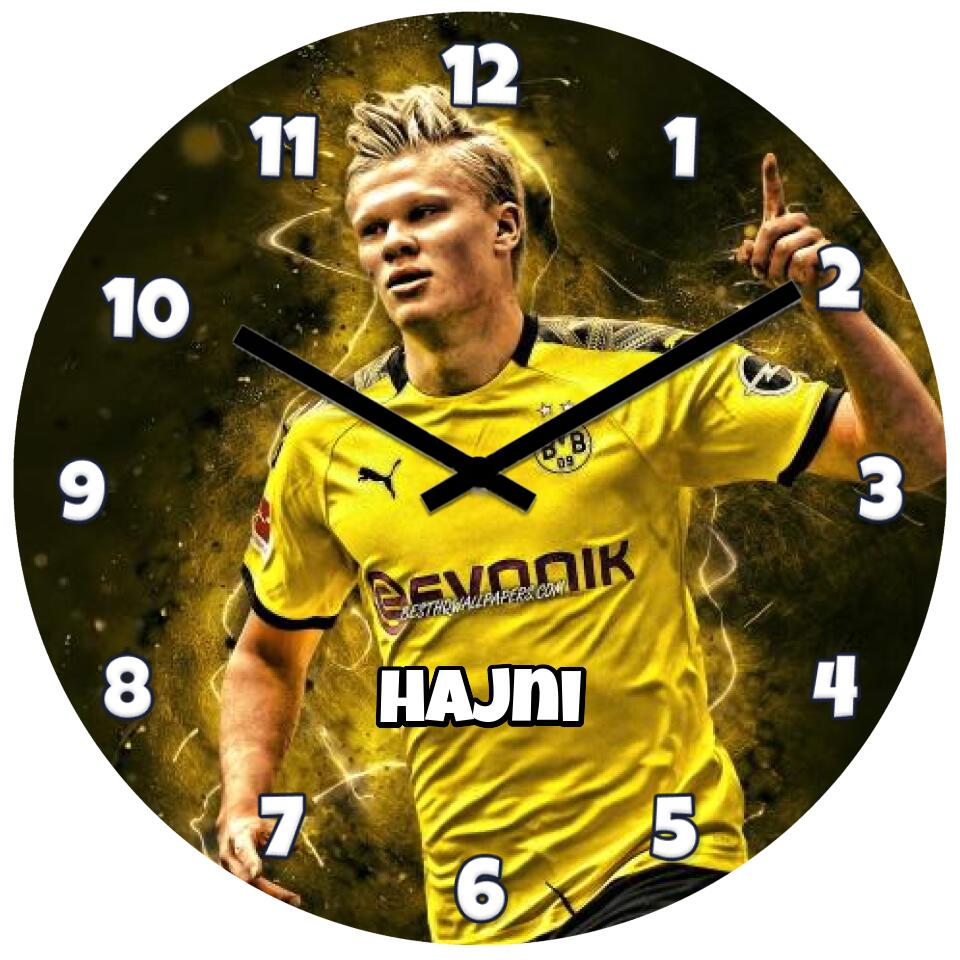 Haaland óra egyedi névvel