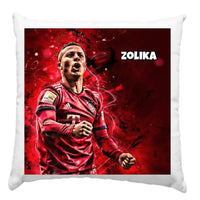 Alcantara Thiago párna egyedi névvel