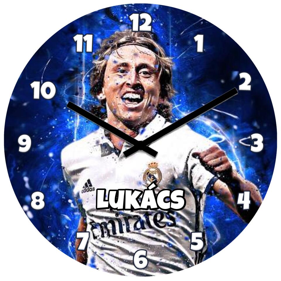 Luka Modrić falióra saját névvel