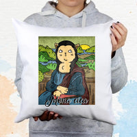 Vicces macskás ajándék párna