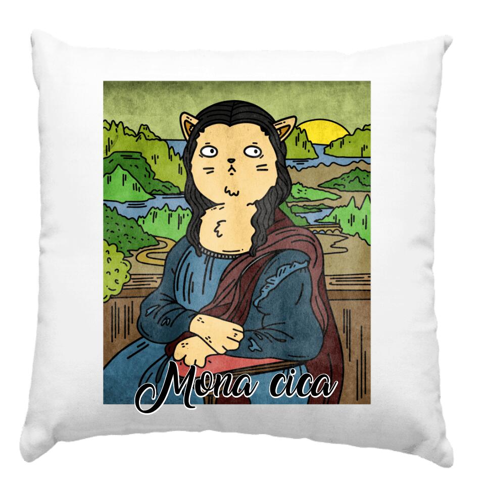 Vicces macskás ajándék párna