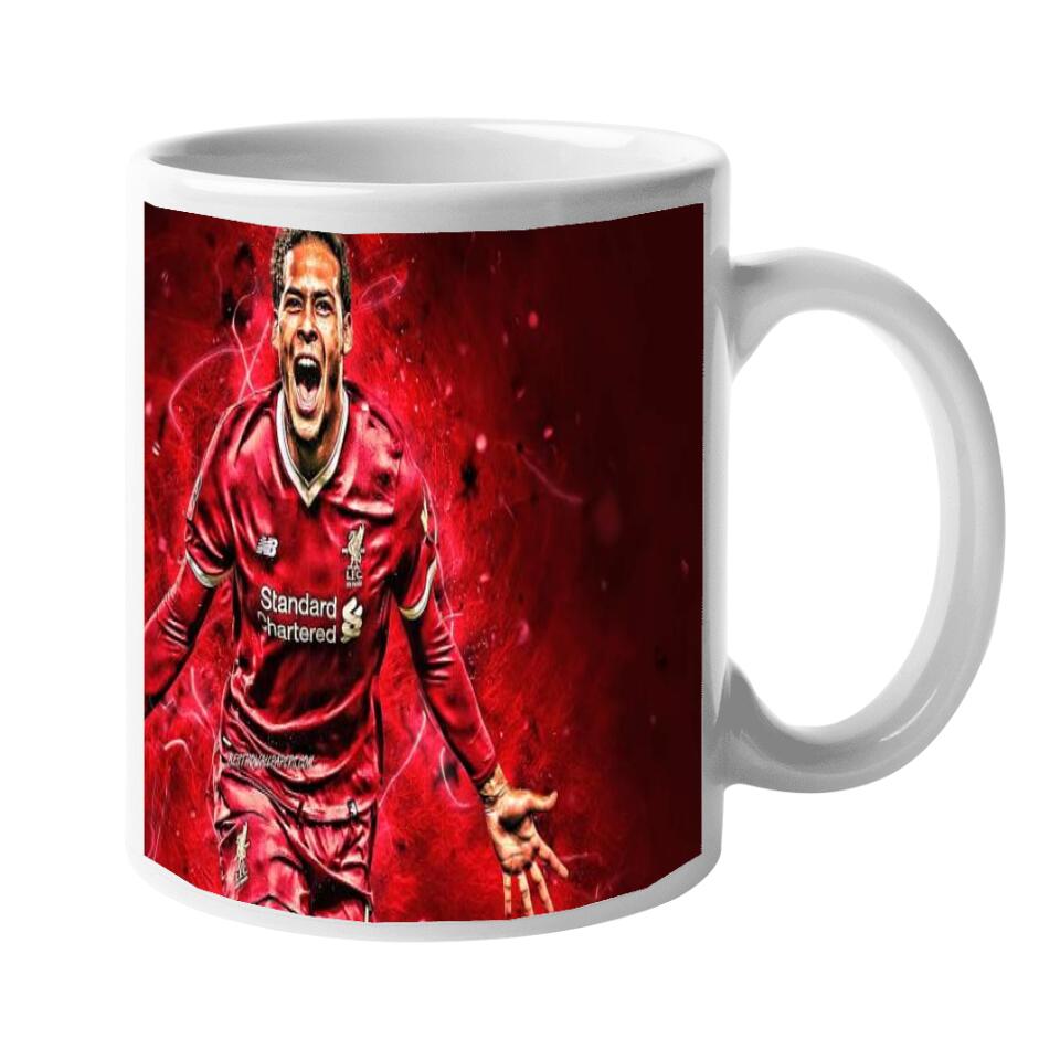 Van Dijk bögre egyedi névvel 