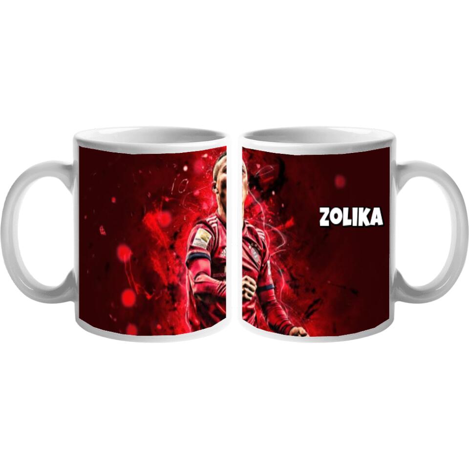 Alcantara Thiago bögre egyedi névvel