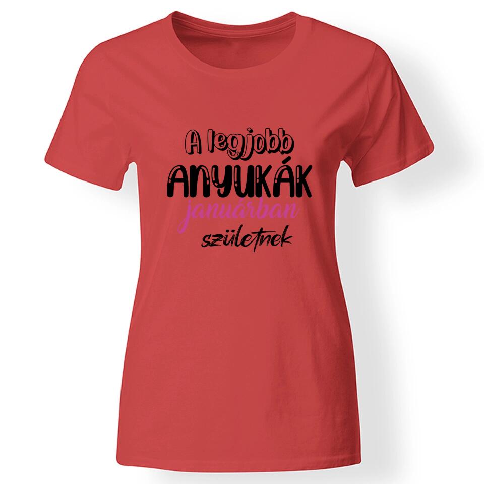 Szülinapi póló anyukáknak