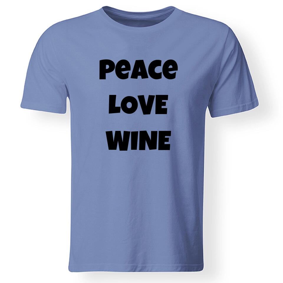 Szerkeszthető feliratos póló férfi