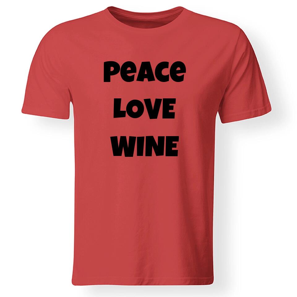 Szerkeszthető feliratos póló férfi