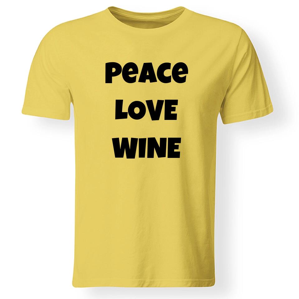 Szerkeszthető feliratos póló férfi