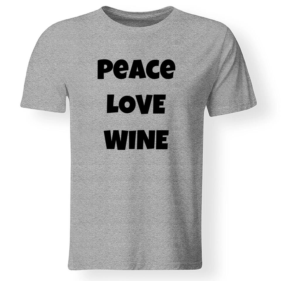 Szerkeszthető feliratos póló férfi