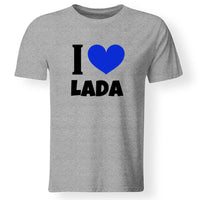 I love egyedi feliratos férfi póló