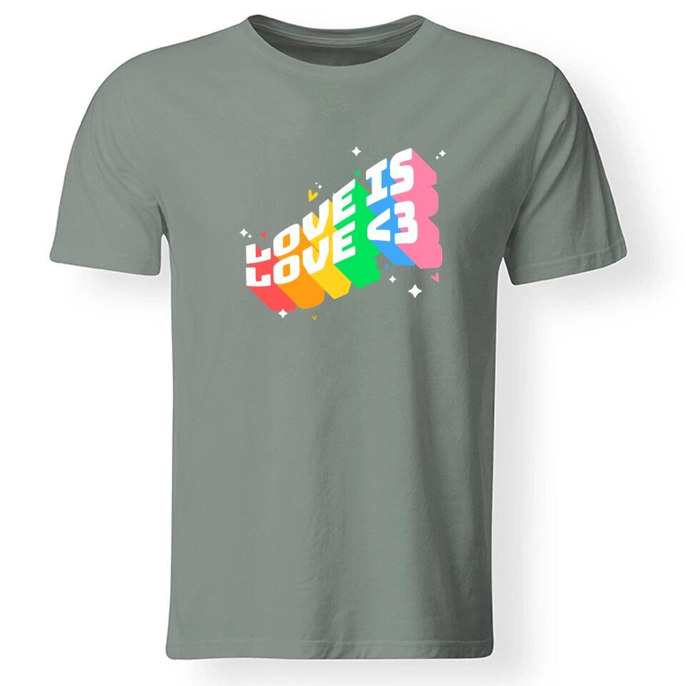 Pride feliratos férfi póló