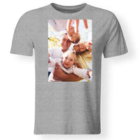 Egyedi képes férfi póló