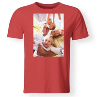 Egyedi képes férfi póló