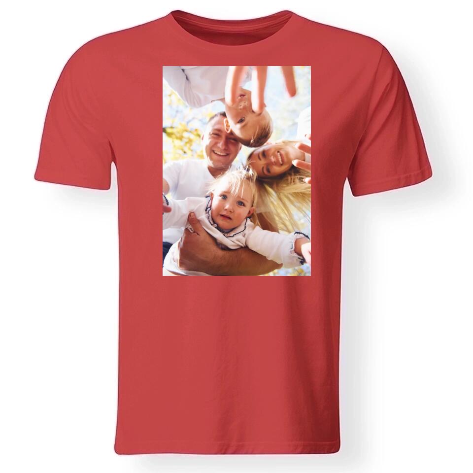 Egyedi képes férfi póló