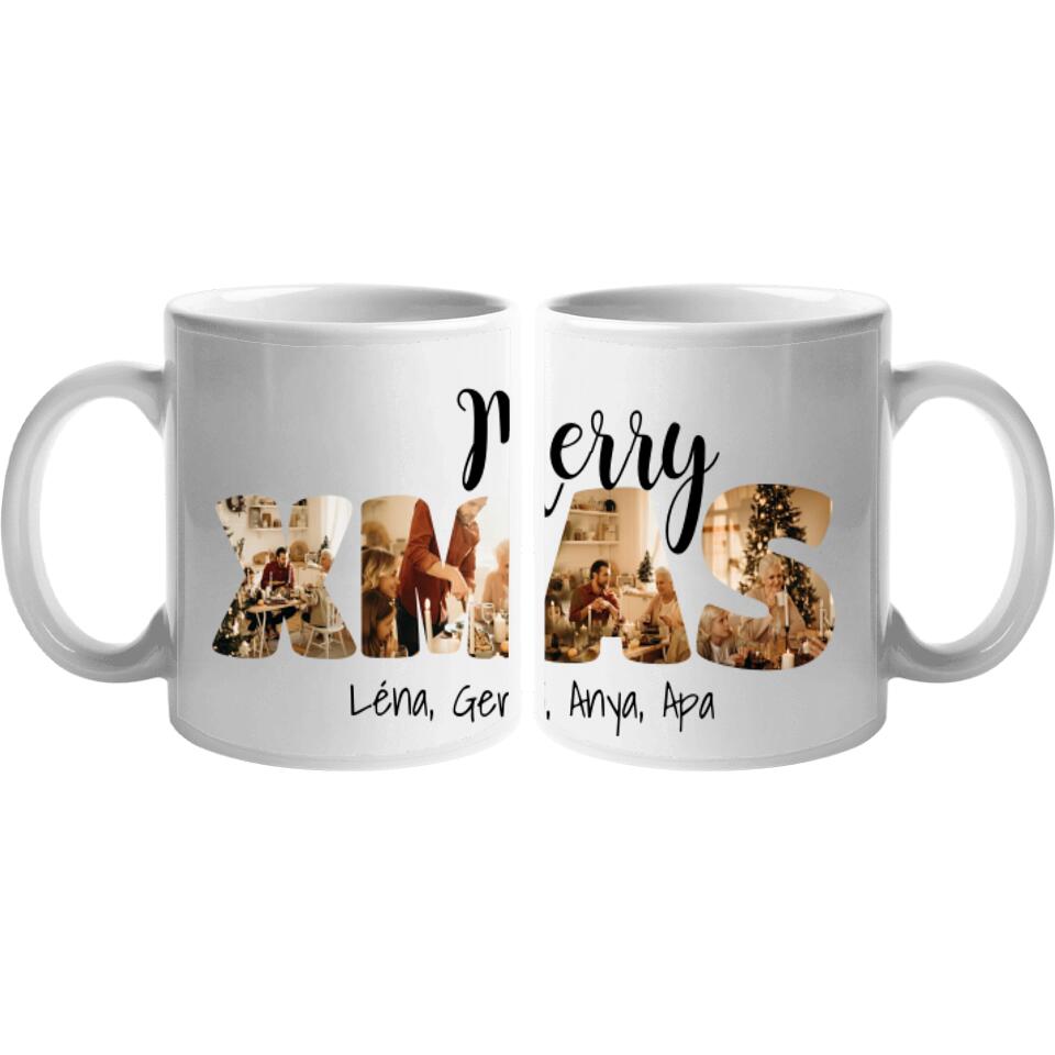 Karácsonyi XMAS bögre 