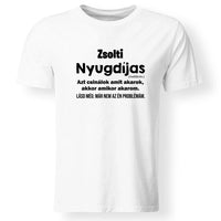 Nyugdíjas póló férfi