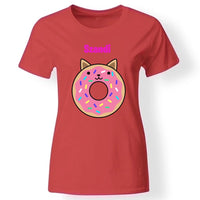 Cicás póló nőknek piros