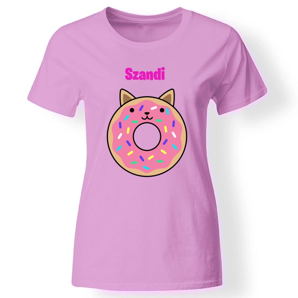 Cicás póló nőknek rózsaszín