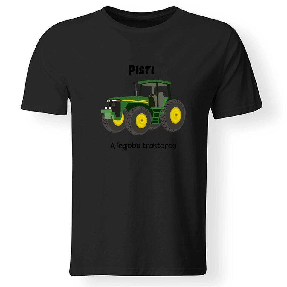 A legjobb traktoros férfi póló