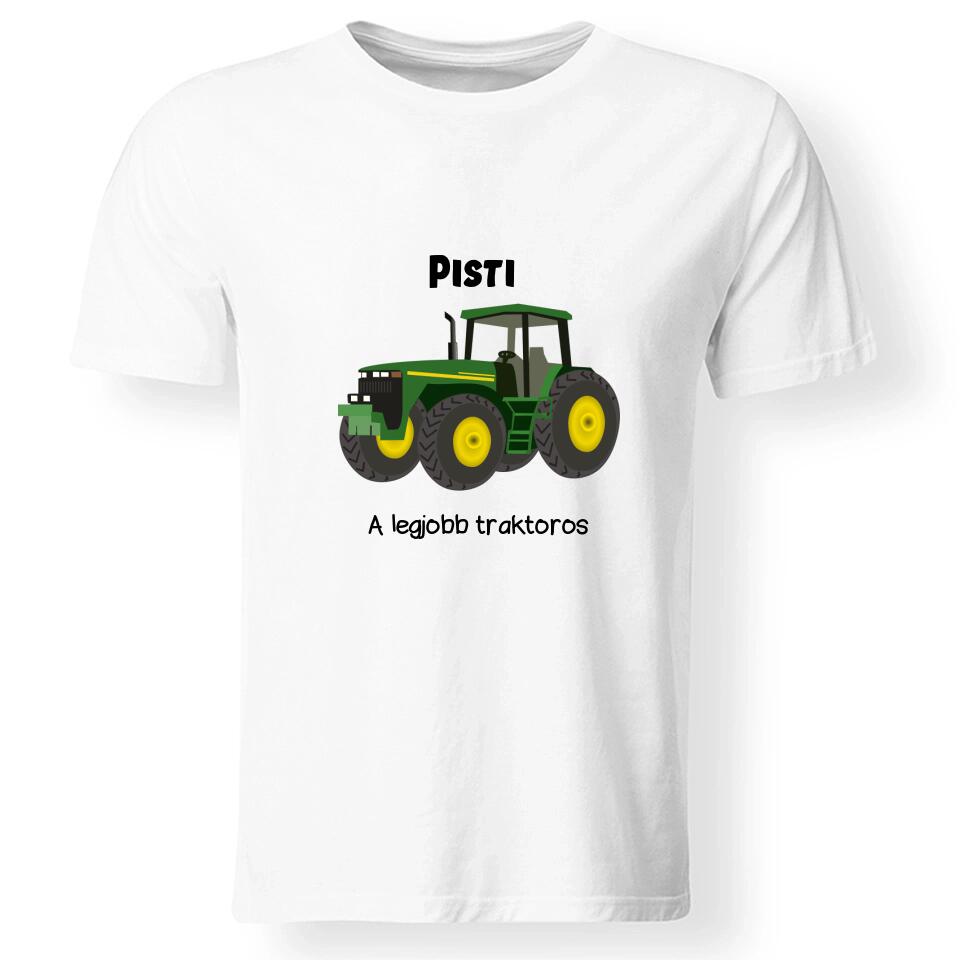 A legjobb traktoros férfi póló