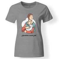 Klasszikus festmények cicával női szürke